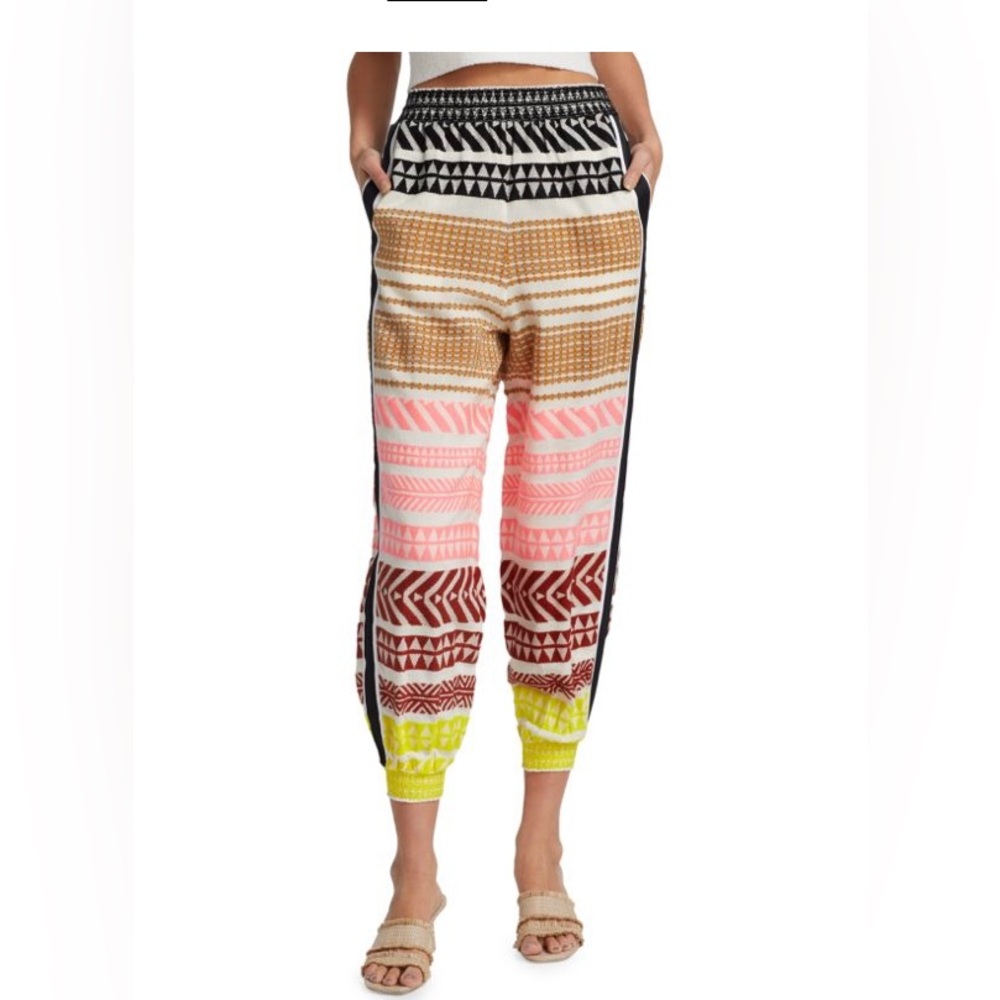 Alice + Olivia Patterned Courtney Joggers